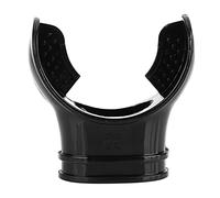 OPPWONG Silicone Mouthpiece, Scuba Regulator Mouthpiece Scuba Diving Gear with High Performance Silicone for Diving (Black)