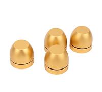 OPPWONG Speaker Isolation Stand Feet with Aluminum Alloy Pads (Gold)