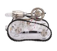 OPPWONG Stirling Engine Model, Educational Toy Physics Toy Steam Power Engine Physics Stirling Tank Model Science Educational Kits
