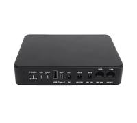 OPPWONG Uninterruptible Power Supply, 9000mAh Mini UPS Battery Backup, Fireproof Casing UPS with Multiple Outputs, Ideal for Router, Camera, POE Security System & Access Control