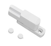 OPPWONG Universal Aluminum Alloy Window Sash Lock Durable Anti Theft Safety T Type Lock for Home Security (White)