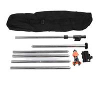 OPPWONG Universal Lasers Telescoping Pole 17.72FT Aluminum Alloy Extendable Rod with Carrying Bag for Leveling Tool and Camera Support