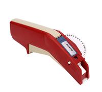 OPPWONG Vintage Label Maker, Embossed Label Maker Label Maker Embossed One Hand Embossing Label Maker Clear Number Letter ABS Label Making Embosser for Label DIY (Black)