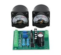 OPPWONG Vu Meter Driver Board Kit, DC 9 to 12V Mute Function Stereo Amplifier Board Audio Driver Board Vu Meters Support Two Level Meter for Electric Energy and Measuring Instruments