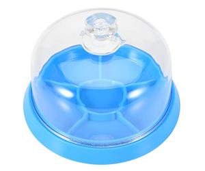 OPPWONG Watch Dust Cover Durable Plastic Tray for Watch Repairing Portable Size for Watchmakers and Hobbyists Material: Plastic Color: As Pictures Size: 4.1 X 4.1 X 2.8 Inches