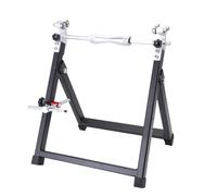 OPPWONG Wheel Balancer, Heavy Duty Steel Tire Balancer Stand for Static and Dynamic Alignment, Adjustable Centering Cones, Ideal for Most 5x23inch Motorcycles, Sport & Dirt