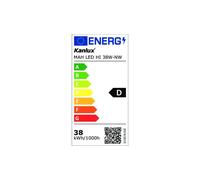 Oprawa hermetyczna MAH LED HI 38W-NW RYF 5000lm 4000K IP65 1175/80mm PC/PC 22607