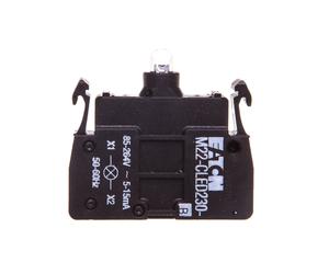 Oprawka z LED niebieska 230V AC zacisk sprężynowy M22-CLED230-B 218063