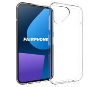 Oprimio Crystal Clear Case for Fairphone 5 [Silicone Case] [%100 Clear] [German Material] [Ultra Thin] Clear Mobile Phone Case for Fairphone 5