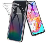 Oprimio Crystal Clear Case for Samsung A70, Silicone Case, 100% Transparent, German Material, Ultra Thin, Clear Mobile Phone Case for Samsung Galaxy A70 and A70s