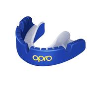 OPRO Gold Level Mouthguard for Braces, Adults Sports Mouth Guard, Featuring Revolutionary Fitting Technology for Boxing, Lacrosse, MMA, Martial Arts, Hockey, and All Contact Sports (Blue)
