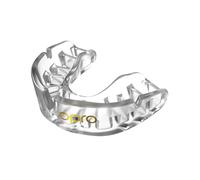 OPRO Gold Level Mouthguard Premium Fit - Gum Shield Adult and Kids - OPRO Mouth Guard Boxing and MMA, Easy Self-Fit Gum Shield Rugby and Hockey - Premium Protection with Dental Warranty