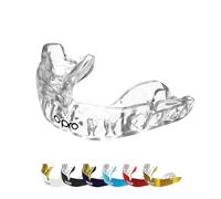 OPRO Instant Custom-Fit Mouthguard - Dentist Level Gum Shield Adult and Kids - OPRO Mouth Guard Boxing and MMA, Self-Fit Gum Shield Rugby and Hockey - Maximum Protection with Dental Warranty