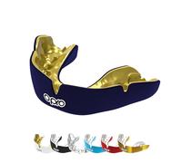 OPRO Instant Custom-Fit Mouth Guard, Dentist Mouthguard, Revolutionary Fitting Technology for Ultimate Comfort, Protection & Fit, Gum Shield for Rugby, Boxing, Hockey, MMA (Blue, Youth)