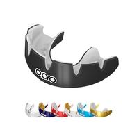 OPRO Instant Custom-Fit Mouthguard for Braces - Gum Shield Adult (Age 10+) - OPRO Mouth Guard Boxing and MMA, Easy Self-Fit Gum Shield Rugby and Hockey - Maximum Protection with Dental Warranty