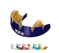 OPRO Instant Custom-Fit Mouthguard for Braces - Gum Shield Adult (Age 10+) - OPRO Mouth Guard Boxing and MMA, Easy Self-Fit Gum Shield Rugby and Hockey - Maximum Protection with Dental Warranty