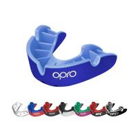 OPRO Silver Level Mouthguard Essential Fit - Gum Shield Adult and Kids - OPRO Mouth Guard Boxing and MMA, Easy Self-Fit Gum Shield Rugby and Hockey - Superior Protection with Dental Warranty