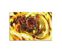 OPRTUFB Anime Demon Slayer Tanjiro Poster Poster Decorative Painting Canvas Wall Posters And Art Picture Print Modern Family Bedroom Decor Posters 08x12inch(20x30cm)