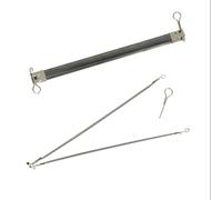 Opry Snap Closure, Silver, 15 cm