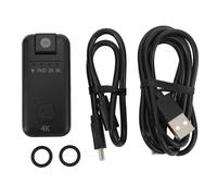 OPSDKVKS 4K HD Camera, Video Recording Camera with 180° Rotatable Lens, Time Lapse Photo Video Recorder, Auto Image Correcting Compact Camcorder for Outdoor Sports and Daily Use