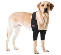 OPSELU Dog Elbow Protector,Adjustable Straps Dog Shoulder Brace,Lightweight Dog Front Leg brace for Shoulder Dislocation, Pressure Sores,Elbow Injury and Loss of Stability from Arthritis(Both Legs,XS)