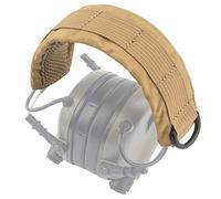 OPSMEN Headband Advanced Modular Headset Cover Fit for All General Tactical Earmuffs Accessories Upgrade Bags Case Desert(TN)