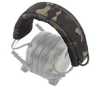 OPSMEN Headband Advanced Modular Headset Cover Fit for All General Tactical Earmuffs Accessories Upgrade Bags Case Multicam Black