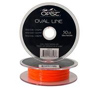 OPST Oval Mono Running Line 50LB, Orange, 50m