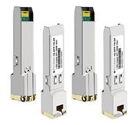 OPSTRAN 1000BASE-T SFP RJ45 Copper Transceiver Module Compatible with Dell Force10 GP-SFP2-1T SFP-1G-T 310-7225 407-BBOS 100m Cat5e/6 4 Pack