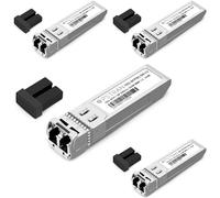 OPSTRAN 10GBASE-SR SFP+ Optical Transceiver Module Compatible with Finisar FTLX8574D3BCL FTLX8571D3BCL 850nm 300m DOM Duplex LC MMF 4 Pack