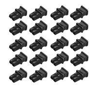 OPSTRAN QSFP+ QSFP28 Dust Covers Caps Suitable for Duplex LC QSFP Optical Module Silicone 20pcs/Pack