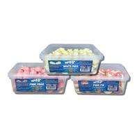 OPSY Chocolate | Pick 'N' Mix Bundle | 3 x 600g Tubs | White Mice, Pink Mice & Pink Pies | 1.8kg Chocolate Gift Selection | Sharing Sweet Gift Box for Parties & Movie Nights