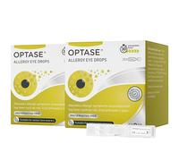 Optase Allergy Eye Drops - Fast-Acting Treatment of Irritated, Itchy, Red & Watery Eyes from Allergies & Hay Fever (2 Pack)