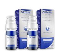 Optase Life Bright Eyes - Brightening Eye Drops for Irritation, Redness, and Tiredness Relief (2 Pack)