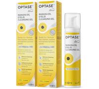 Optase Manuka Oil Eyelid Cleansing Gel - 3-in-1 Gentle Foaming Cleanser - Removes Oily Debris - Cleans, Soothes, and Hydrates Sensitive Eyelids - Preservative Free - 2 x 50ml