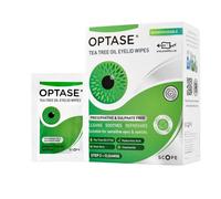 Optase Tea Tree Oil Lid Wipes 20 Pack