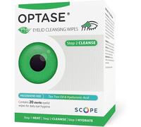 Optase TTO (Tea Tree Oil) Eye Lid Wipes - Pack of 3