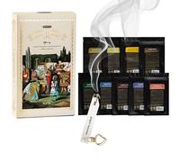 OPTATUM Paper Incense Trial Kit - 36pcs Variety Incense Paper Set | Discover Your Best Scent from Our 9 Unique Fragrances | Vintage Aesthetic Gift for New Home & Housewarming