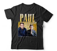 Opte Paul Heaton Appreciation Tshirt Unisex Homage Throwback Stag Hen Do Funny BlackLarge