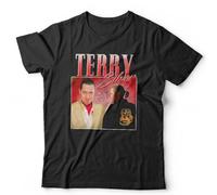 Opte Terry Silver Appreciation Tshirt Unisex &Kids Homage Throwback Stag Hen Do Funny BlackMedium