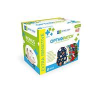 OpthoPatch Kids Eye Patches - Fun Design for Kids - 30+10 Bonus Latex Free Hypoallergenic Cotton Adhesive Bandages for Amblyopia and Cross Eye - Rewards Chart Poster by