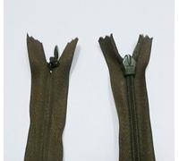 Opti 22" / 56cms Khaki Green Concealed Invisible Zip (equivalent to YKK)
