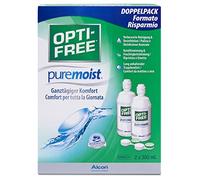 OPTI-FREE PureMoist Contact Lens Solution, 300ml, Economy Pack - Pack of 2