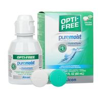 Opti-Free Puremoist Multi-Purpose Disinfecting Solution, 2 Oz (Pack of 1)
