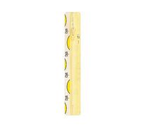 Opti S40-15-00638 Zip, 100% Polyester, 00638 Yellow, 15 cm