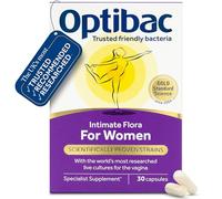 Optibac for Women - Vaginal Live Cultures Supplement - 30 Vegan Capsules