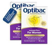 Optibac for Women - Vaginal Live Cultures Supplement - 60 Vegan Capsules