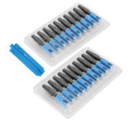 Optic Fiber Quick Connectors Telecommunications Grade High Performance Embedded Reusable SC UPC for Fiber Optic Splicing and Maintenance 20Pcs Set with Fiber Length Fixer