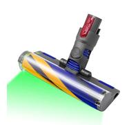 Optic Laser Brush Head Compatible with Dyson V8 V10 Absolute V10 Animal V10 Total Clean +,V11 V15 Cordless Vacuum Cleaners, Soft Roller Motorhead with Green Led Light Replacement for Hard Floor