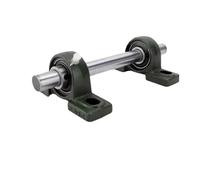 Optical Axis Linear Rail Shaft OD12/15/17/20mm L100-550+ 2Pcs Vertical Bearing Fixed seat UCP/UCFL Outer Spherical Support seat(350mm)